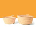 Ver imagem 2 de Kit cestos em algodão - 2 peças MART