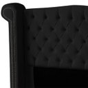Ver imagem 3 de Cabeceira Casal King Size Estofada para Cama Box Ayla Veludo