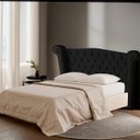 Ver imagem 2 de Cabeceira Casal King Size Estofada para Cama Box Ayla Veludo
