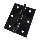 Ver imagem 1 de Kit 3 Dobradiça Preta Porta / Janela Pino Solto Real 3x2,5"