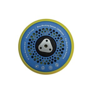 Suporte Ventilado 6" P/ Politriz Roto Orbital (m8 e 5/16"-24) .