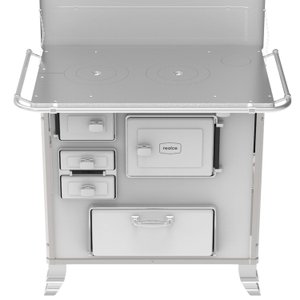 Fogão Lenha Gabinete Direito 85x89x67 Cm