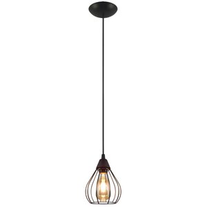 Pendente Aramado Teardrop Preto Sala Quarto Cozinha Banheir
