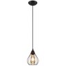 Pendente Aramado Teardrop Preto Sala Quarto Cozinha Banheir - 1