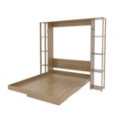 Ver imagem 5 de Cama Articulada de Casal com 8 Prateleiras e 2 Nichos 209,9x198,5cm CM8040 Marrom/Amendoa
