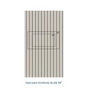 Ver imagem 5 de Painel para TV até 48 Polegadas 120x180cm Liso Aruá CabeCasa MadeiraOriginals Off White