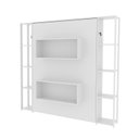 Ver imagem 6 de Cama Articulada de Casal com 8 Prateleiras e 2 Nichos 209,9x198,5cm CM8040 Branco