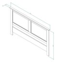 Ver imagem 4 de Cabeceira de Mdf para Cama Queen - Olivia