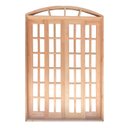 Ver imagem 2 de Porta Balcão de Correr em Arco de Madeira Eucalipto Bat 10 Cm Copa Verde Madeiras - 235ax240l