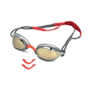Óculos de Natação Aquatech Mirror Hammerhead Cor Prata-vermelho