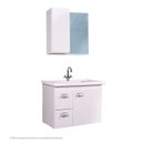 Ver imagem 2 de Gabinete de Banheiro com Espelheira Kit Campinas 60cm Branco