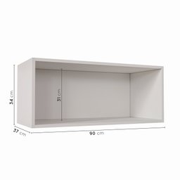Armário Aéreo Porta Basculante 90cm Arizona CabeCasa MadeiraMadeira - 2