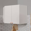 Ver imagem 1 de Aéreo de Canto Oblíquo Planejado Arizona CabeCasa MadeiraOriginals Branco/Cobre