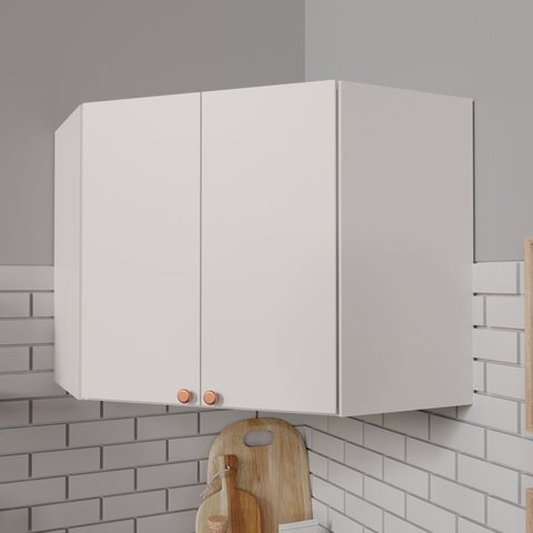 Aéreo de Canto Oblíquo Arizona CabeCasa MadeiraOriginals Branco/Cobre