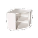 Ver imagem 4 de Aéreo de Canto Oblíquo Planejado Arizona CabeCasa MadeiraOriginals Branco/Cobre