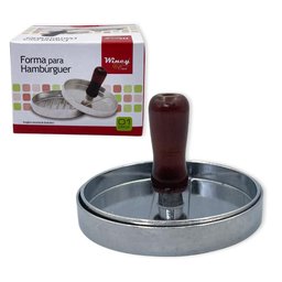 Molde Forma para Hambúrguer Caseiro Artesanal 12 Cm - 4
