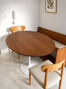 Ver imagem 2 de Mesa de Jantar Saarinen Oval 140x90cm - Freijó