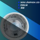 Ver imagem 3 de Lâmpada Led Mini-dicroica Mr11 4w 6000k Gu10 Bivolt