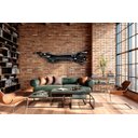 Ver imagem 2 de Escultura Estátua Decorativa Pantera Ataque Gigante 55cm:preto Brilho