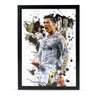 Quadro Cristiano Ronaldo Rei da Champions Moldura e Vidro - 3