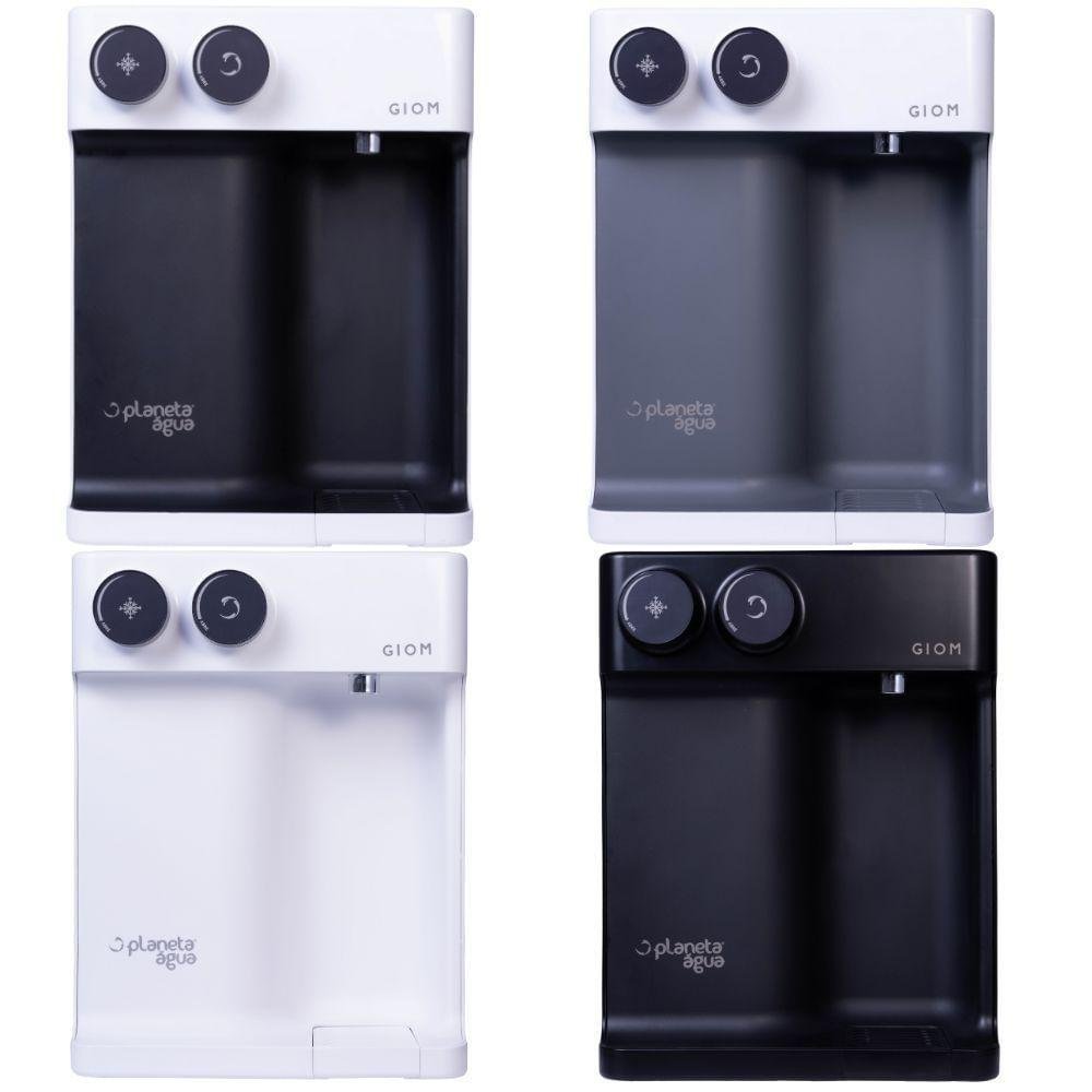 Purificador de Água Gelada Pa11 Giom Purificador 7000 Branco-preto 220v - 2