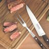 Tábua de Corte Retangular 40cmx28cm Tábua de Churrasco Madeira Teca Tramontina - 5