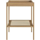 Ver imagem 2 de Conjunto Mesa de Centro e Mesa Lateral para Sala Industrial Indy A03 Hanover Dourado