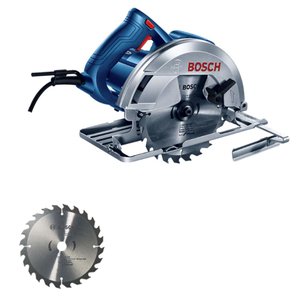 Serra Circular Bosch Gks150 1500w 7 1/4 127v com Disco