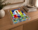 Ver imagem 1 de Quadro Porta Álbum e Figurinhas da Copa do Mundo Acrílico 36x25cm