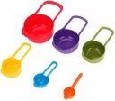 Ver imagem 3 de Kit Colher de Medidas com 6 Peças - Jogo de Medidor Colher - Medidores de Cozinha Xícaras e Colheres
