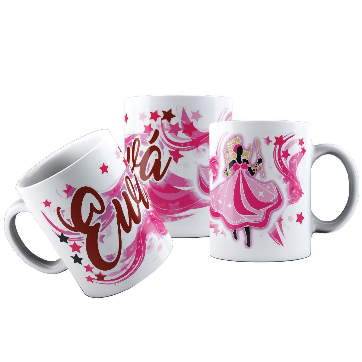 Caneca Cerâmica Umbanda Orixá Ewá Mãezinha Do Caráter - 1