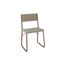 Ver imagem 2 de Kit 4 Cadeiras Angra Estofadas para Mesa Sala de Jantar Cozinha Conforto - Cobre/bege