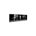 Ver imagem 3 de Quadro Decorativo Barcelona Elefante PeB 30x90 cm
