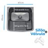 Balcão de Lavanderia com Tanque + Válvula + Sifão 100% Mdf - 5