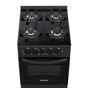 Ver imagem 2 de Fogão 4 Bocas Venax Picasso Line Mesa de Vidro Preto Bivolt