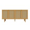 Balcão 4 Portas Rattan Magna CabeCasa MadeiraMadeira - 10