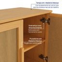 Ver imagem 7 de Balcão 4 Portas Rattan Magna CabeCasa MadeiraOriginals