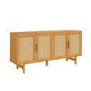 Ver imagem 3 de Balcão 4 Portas Rattan Magna CabeCasa MadeiraOriginals