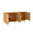 Ver imagem 5 de Balcão 4 Portas Rattan Magna CabeCasa MadeiraOriginals
