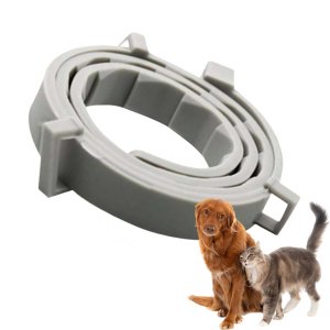 Coleira Anti Pulga Gato Cao Cachorro Pet Kit 2 Uni. Carrapato Leishmaniose Canino Felino Tamanho Aju