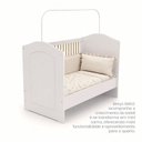 Ver mais imagens de Quarto Bebê Smile 2 Peças Espresso Móveis Creme/Carvalho