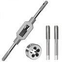 Ver imagem 1 de Jogo de Macho - Unf 1/2 X 20 + Cossinete + Vira Macho