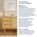 Ver mais imagens de Buffet 2 Portas 3 Gavetas Rattan Magna CabeCasa MadeiraOriginals