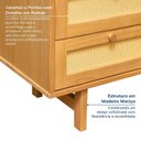 Ver imagem 7 de Buffet 2 Portas 3 Gavetas Rattan Magna CabeCasa MadeiraOriginals