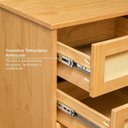 Ver imagem 7 de Buffet 2 Portas 3 Gavetas Rattan Magna CabeCasa MadeiraOriginals