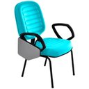 Ver imagem 2 de Cadeira Universitária Diretor Gomada Linha Blenda Verde