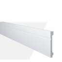 Ver imagem 1 de Kit Rodapé de Poliestireno 3 Barras Frisadas de 15cm X 2,44m Rende 7,32 Metros Fb15 Gart