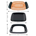 Ver imagem 1 de Grelha Grill Elétrico por Indução Antiaderente Portátil 110v