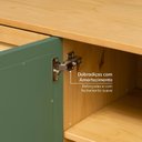 Ver imagem 5 de Buffet 2 Portas Laca 3 Gavetas Rattan Magna CabeCasa MadeiraOriginals