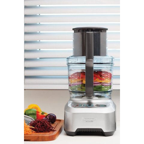 Multiprocessador Slice Pro 3,7 L em Alumínio Fundido Fosco 1200 W 127 V Tramontina By Breville 69020